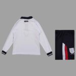 England 1998 FIFA World Cup Home Long Sleeve Retro Kids Kit - Image 2