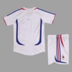 France 2006 FIFA World Cup Away Retro Kids Kit - Image 2