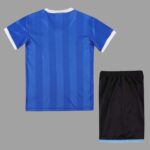 Argentina 1986 FIFA World Cup Away Retro Kids Kit - Image 2