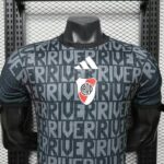 River Plate 2026-27 Black-Grey Typography Special Edition Jersey Player Version - Image 3