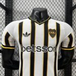 Boca Juniors 2026-27 White-Black-Gold Striped Special Edition Jersey Player Version - Image 3