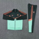 Bayern Munich 2024-25 Black-Green Jacket Tracksuit - Image 3