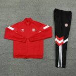 Bayern Munich 2024-25 Red-White Jacket Tracksuit - Image 3
