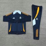 Real Madrid 2024-25 Royal Blue Jacket Tracksuit - Image 3
