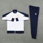 UNAM Pumas 2024-25 White-Blue Jacket Tracksuit - Image 3