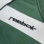 Sporting Lisbon 2002-03 Home Long Sleeve Retro Kids Kit - Image 3