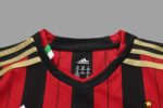 AC Milan 2013-14 Home Long Sleeve Retro Kids Kit - Image 3