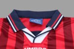 England 1998 FIFA World Cup Away Retro Kids Kit - Image 3