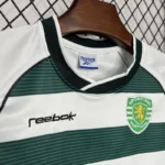 Sporting Lisbon 2001-03 Home Retro Kids Kit - Image 3