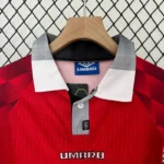 Manchester United 1996-97 Home Retro Kids Kit - Image 3