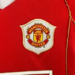 Manchester United 2006-07 Home Retro Kids Kit - Image 3