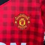 Manchester United 2012-13 Home Retro Kids Kit - Image 3