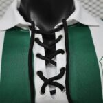 Al-Ittihad 2026-27 Green-White Striped Lace-Up Special Edition Jersey Player Version - Image 4
