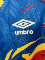DR Congo 2026 FIFA World Cup Blue-Red-Yellow Brushstroke Special Edition Jersey - Image 4