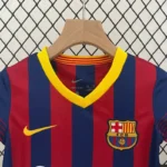 Barcelona 2013-14 Home Retro Kids Kit - Image 4