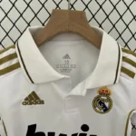 Real Madrid 2011-12 Home Retro Kids Kit - Image 4