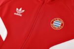 Bayern Munich 2024-25 Red-White Jacket Tracksuit - Image 4