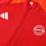 Bayern Munich 2024-25 Red Jacket Tracksuit - Image 4
