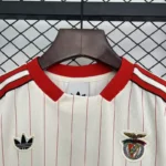 Benfica 2025-26 White Special Edition Retro Kids Kit - Image 4