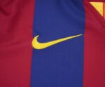 Barcelona 2014-15 Home Long Sleeve Retro Kids Kit - Image 4