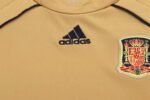 Spain 2008 Away Retro Kids Kit - Image 4