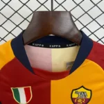 AS Roma 2001-02 Home Retro Kids Kit - Image 4