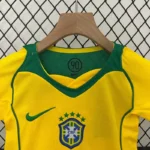 Brazil 2004 Home Retro Kids Kit - Image 4