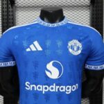 Manchester United 2026-27 Blue Monogram Special Edition Jersey Player Version - Image 5