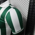Al-Ittihad 2026-27 Green-White Striped Lace-Up Special Edition Jersey Player Version - Image 5