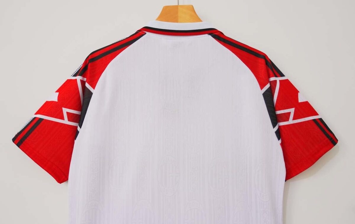 AC Milan 1997-98 White Special Edition Retro Jersey - Image 5