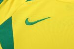 Brazil 2002 FIFA World Cup Home Long Sleeve Retro Kids Kit - Image 5