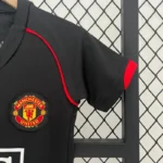 Manchester United 2007-08 Second Away Retro Kids Kit - Image 5