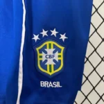 Brazil 2002 FIFA World Cup Home Retro Kids Kit - Image 5