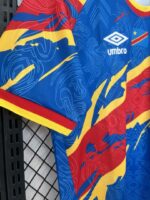 DR Congo 2026 FIFA World Cup Blue-Red-Yellow Brushstroke Special Edition Jersey - Image 6