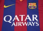 Barcelona 2014-15 Home Long Sleeve Retro Kids Kit - Image 6