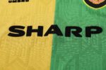 Manchester United 1992-94 Second Away Retro Kids Kit - Image 6
