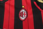 AC Milan 2013-14 Home Long Sleeve Retro Kids Kit - Image 6