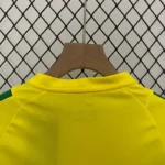 Brazil 2002 FIFA World Cup Home Retro Kids Kit - Image 6