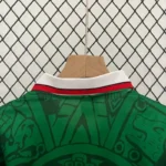 Mexico 1998 FIFA World Cup Home Retro Kids Kit - Image 7