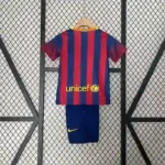 Barcelona 2013-14 Home Retro Kids Kit - Image 8