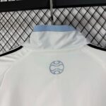 Argentina 2026 White-Light Blue Geometric Track Jacket - Image 8