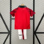 Manchester United 1996-97 Home Retro Kids Kit - Image 8