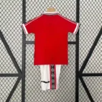 Manchester United 1998-99 Home Retro Kids Kit - Image 8
