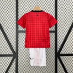 Manchester United 2012-13 Home Retro Kids Kit - Image 8