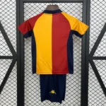 AS Roma 2001-02 Home Retro Kids Kit - Image 8