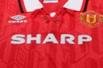 Manchester United 1992-94 Home Retro Kids Kit - Image 9