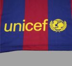Barcelona 2014-15 Home Long Sleeve Retro Kids Kit - Image 10