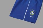 Brazil 2002 FIFA World Cup Home Long Sleeve Retro Kids Kit - Image 11